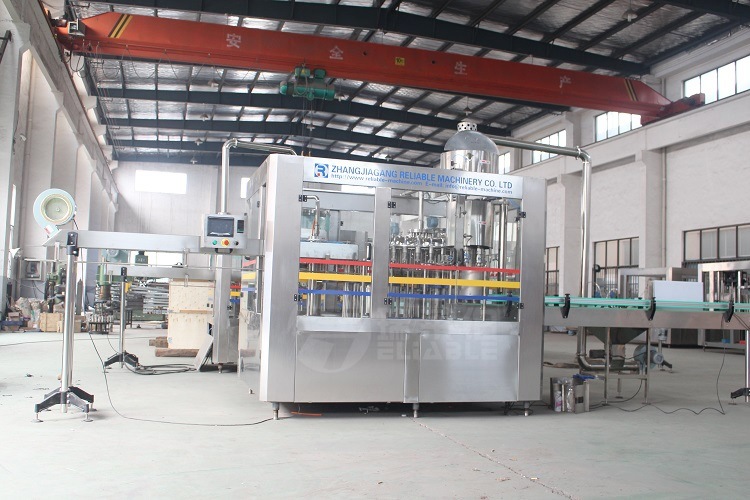 Automatic Small Scale Bottled Fruit Juice Filling Sealing Machine