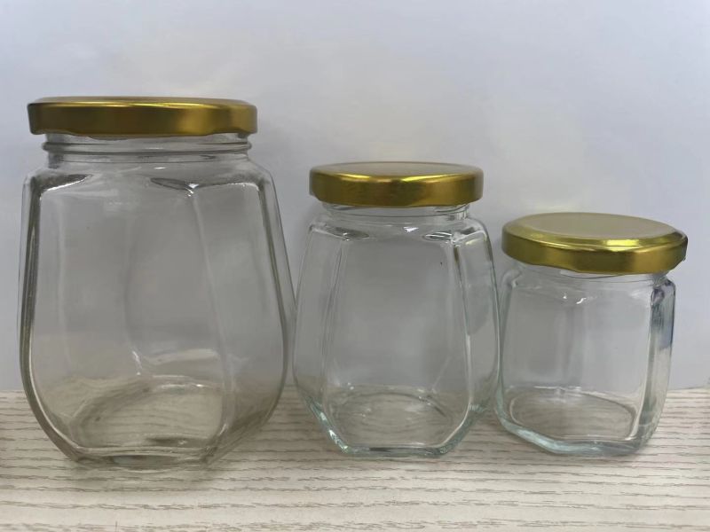 Otagon New Design Glass Honey Storage Jar,