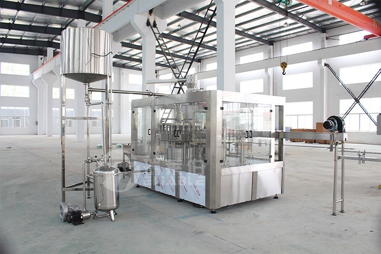 Automatic Fruit Juice Hot Filling Machine for Glass Bottle