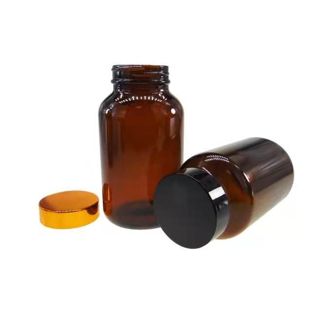 60ml Medicine Glass Bottle Wholesale Pill Bottle Glass with Lid