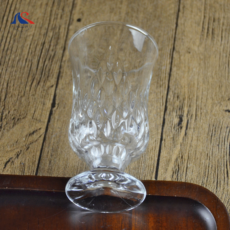 Glassware Drinking Coffee Cup Goblet Glass Cup for Coffee