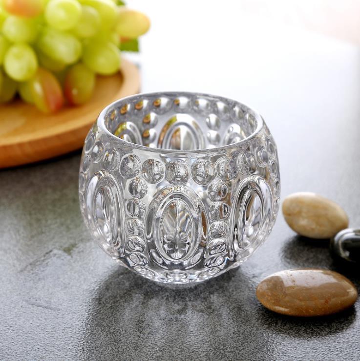 Square Shaped Glass Jars for Plants Home Decor Glass Vase