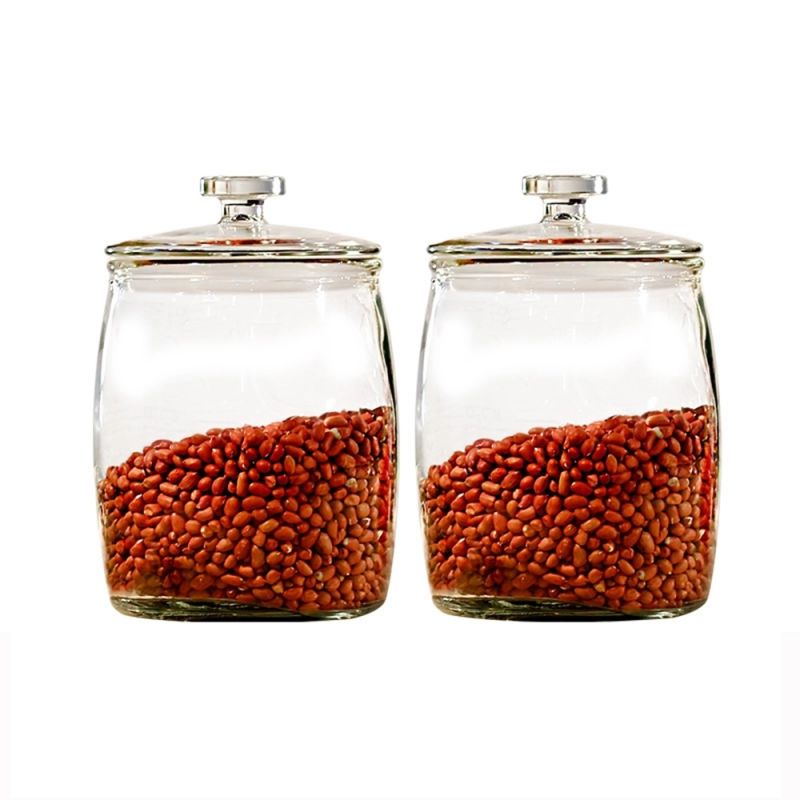 Large Capacity Glass Jar in Bulk for Food Packaging