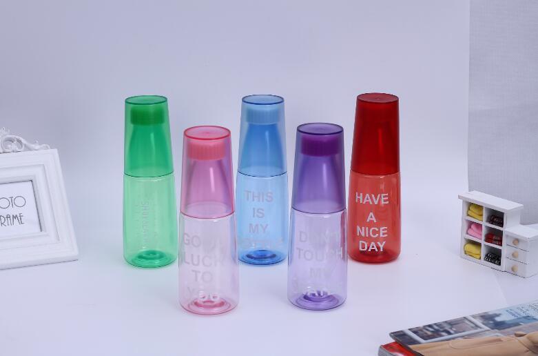 Plastic Water Bottle with Plastic Cap