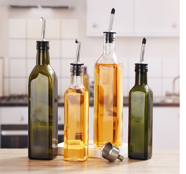 SGS Certificated Various Specifications Olive Oil Glass Bottle