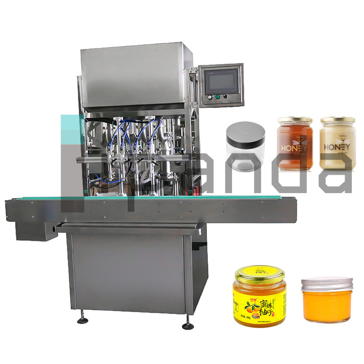 Automatic Honey Filling Machine Honey Jar Filler Honey Bottling Machine