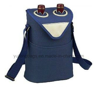 Wholesale 2 Wine Bottles Cooler Bag Yf-CB1608