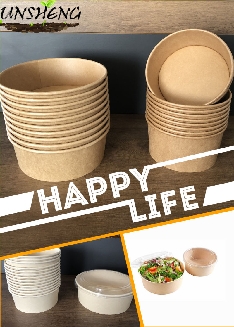 Recyclable Composable Biodegradable Disposable Tableware Food Packaging Bowl