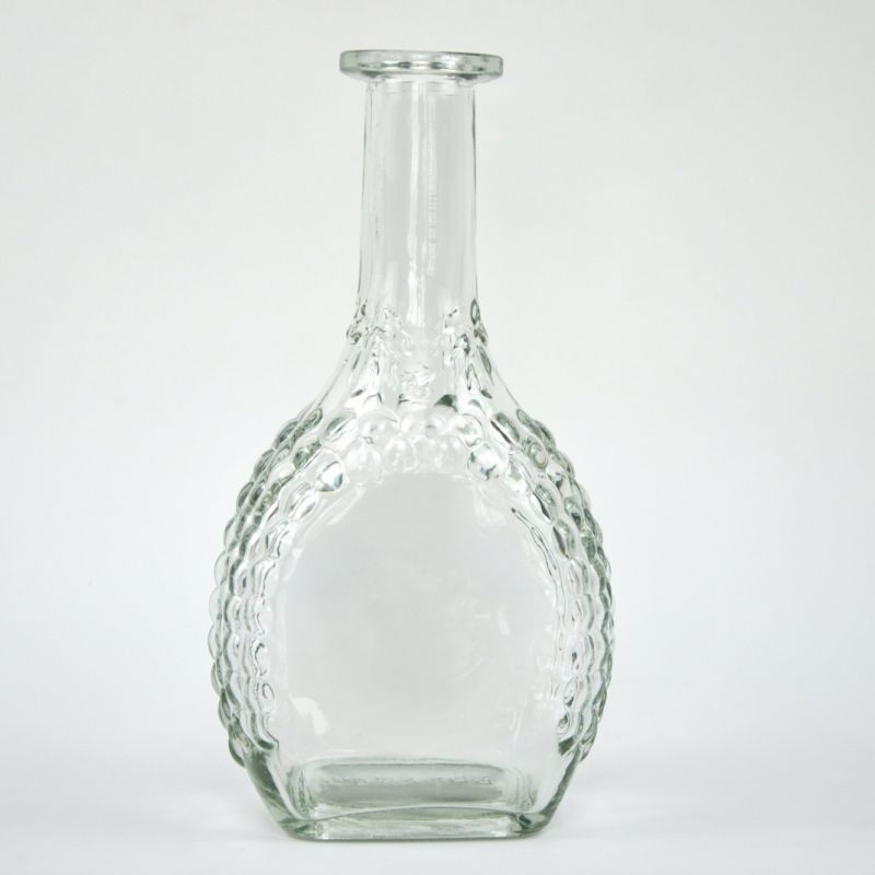 Oval Glass Bottle / Clear Glass Bottle/ 700ml Spirit Bottle