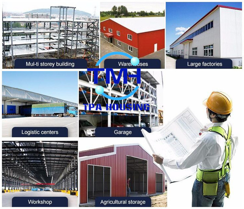 Masonry Steel Structure Frame Building for Warehouse Storage