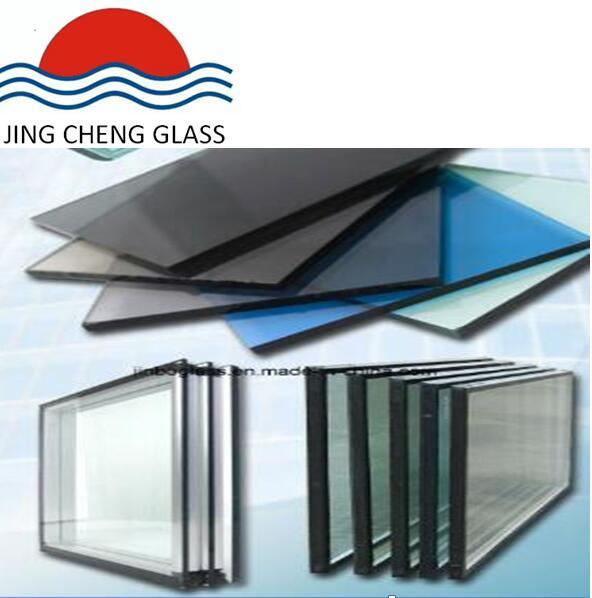 Three Glass and Two Cavity Hollow Glass Used in Curtain Wall Construction