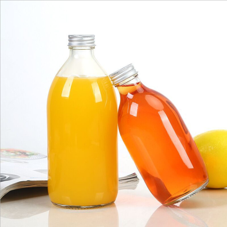 350ml Drinking Juice Glass Bottles