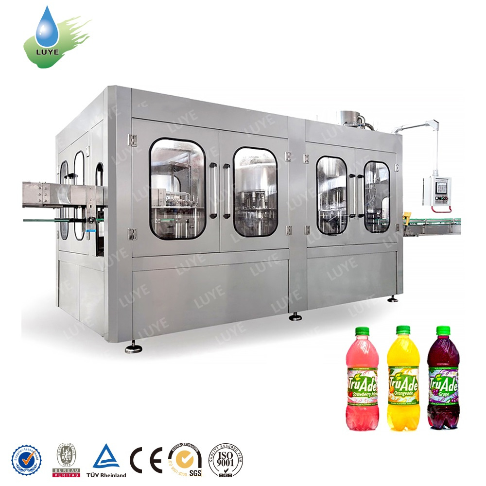 High Speed Pet /Glass Bottle Carbonated Beverage Soft Drinks Filling and Bottling Production Line