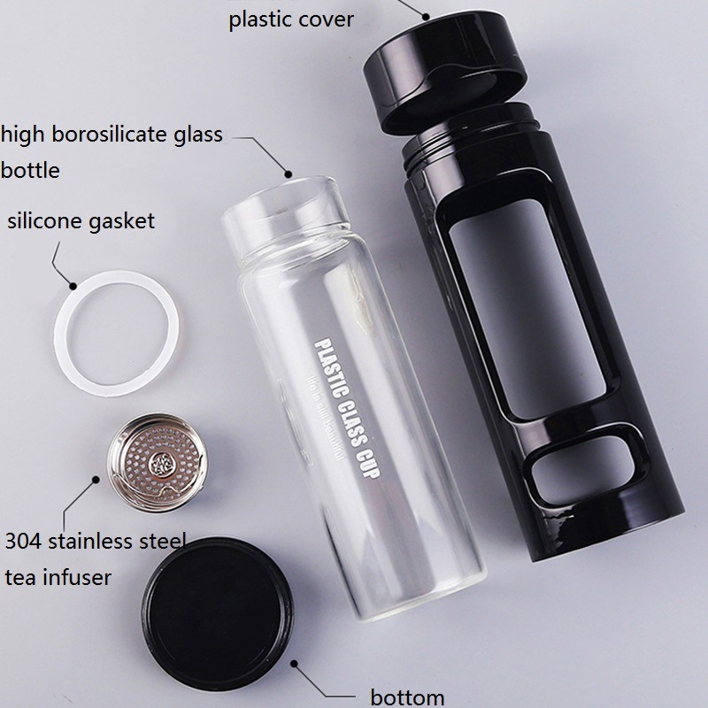 Sport Bottle/Design Drinking Water Bottle Creative Glass Water Bottle