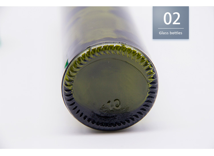100-500ml Square Glass Olive Bottle Sealed Sesame Oil Bottle