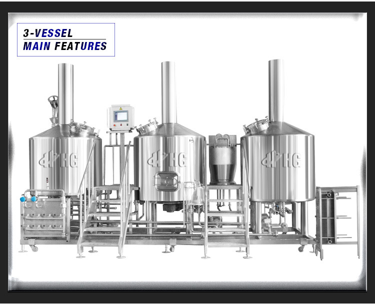 Microbrewery Beer 1000L Brewery Equipment Beer Brewing Machinery