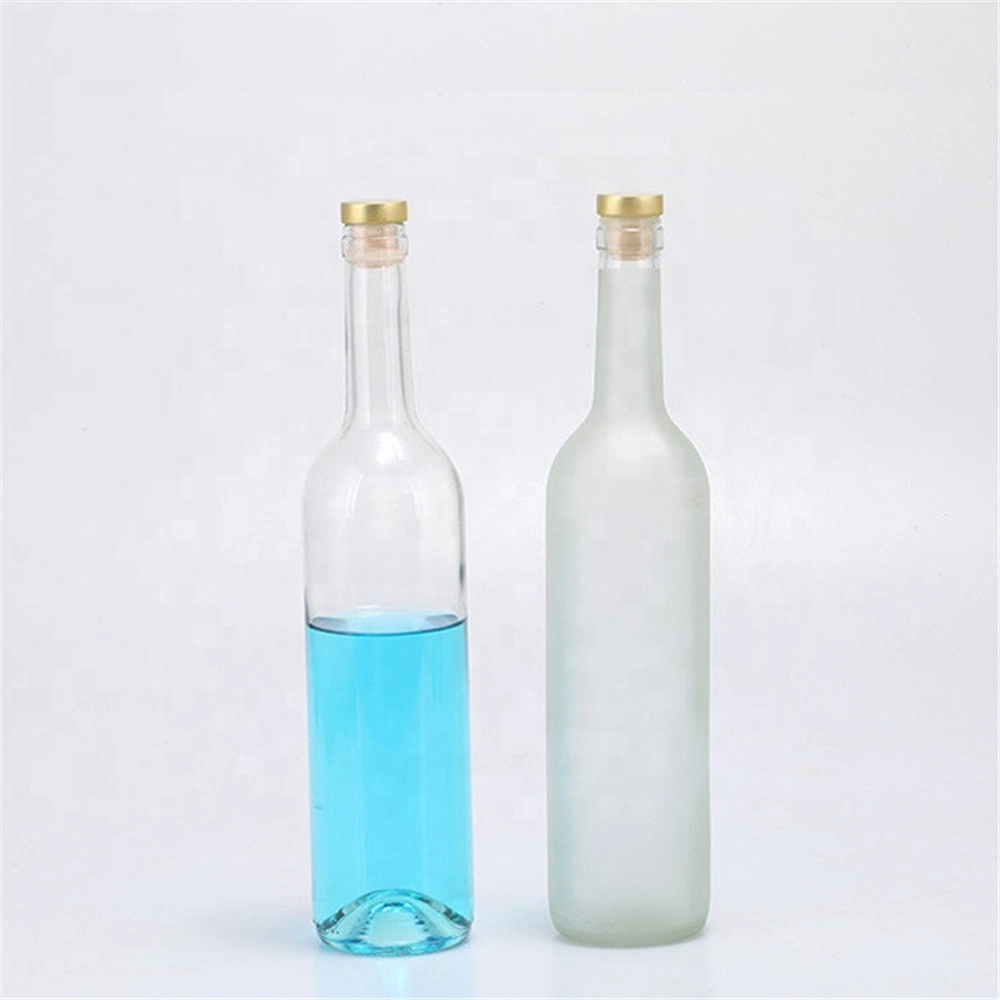 1 Liter Glass Bottles Wholesale Recycled Vodka Rum Gin Tequila Bottle