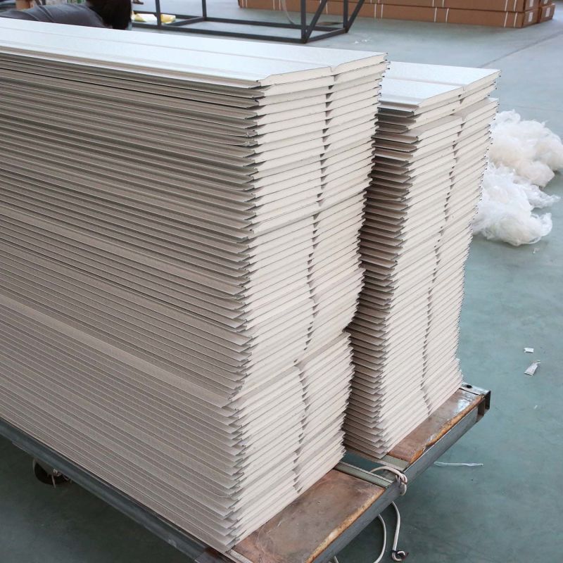 20mm Decorative Building Materials PU Sandwich Metal Wall Cladding