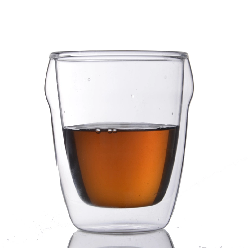 AB59A85 New Popular Double Wall Glass Cups/Mugs Glassware Glass Cup