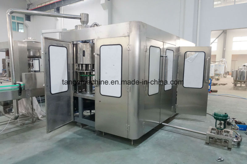 Automatic Bottle Carbonated Drink Beer Bottling Washing Capping Filling Machine
