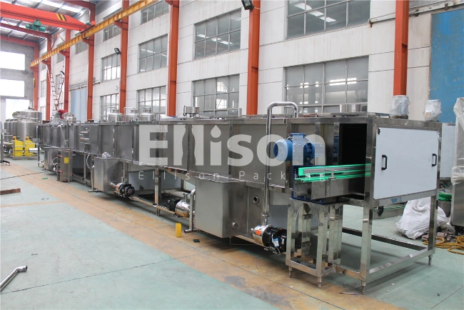 Stainless Steel Beverage Mixer Carbonated Drink Production Line with Piston Filling System