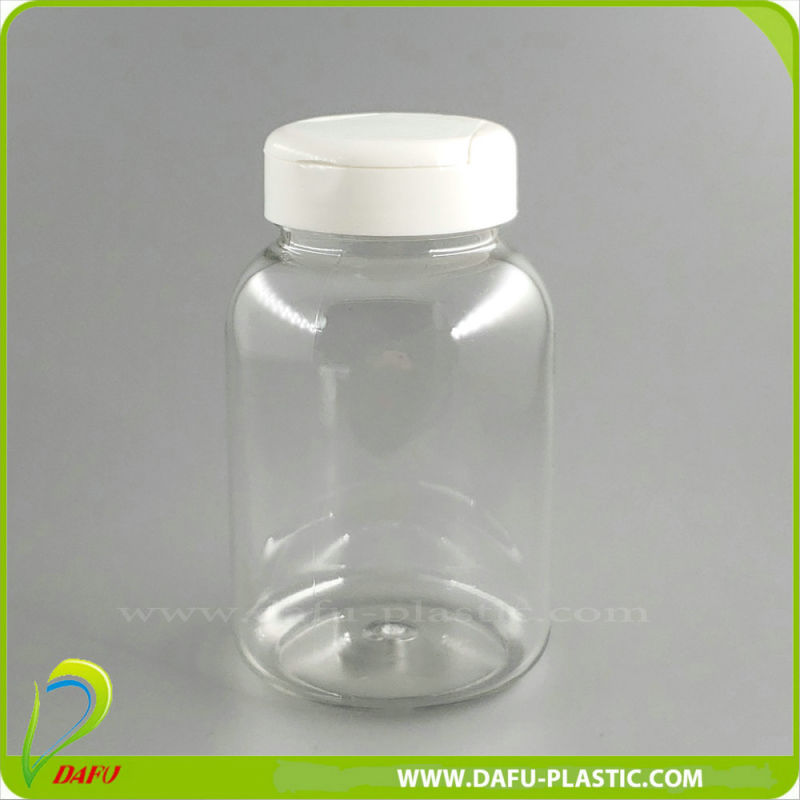 130ml Medicine Pet Plastic Bottle with Plastic Cap