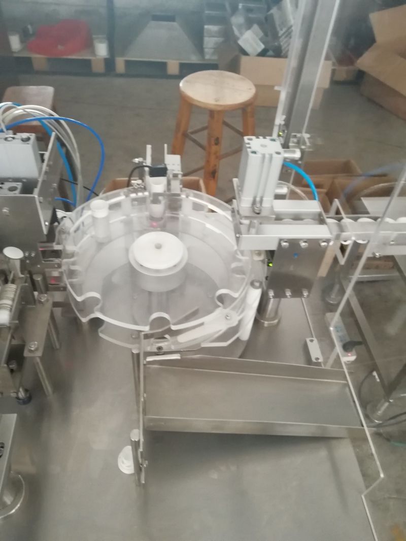 Effervescent Tablet Into Tube Counting Packing Machine with Glass Cover