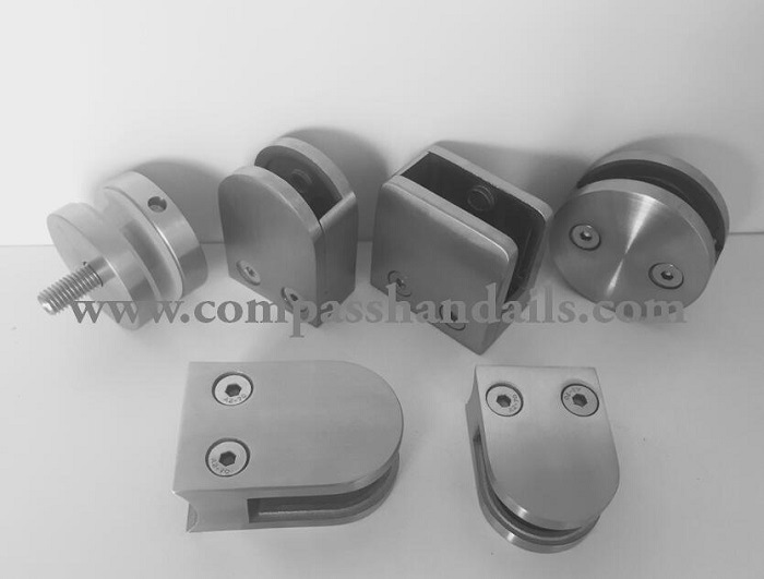 Glass Railing Fittings, Glass Railing Hardware, Glass Railing Clamp