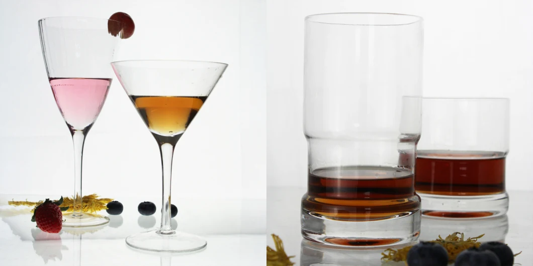 Creative Whiskey Shot Glasses Thickened Spirit Liquor Cup Highball Glass Set