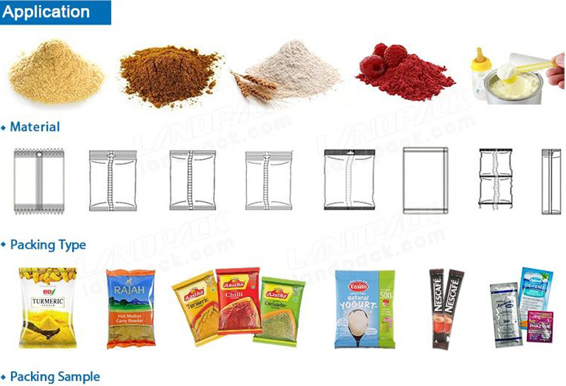 Full Automatic Spice Packing Machine for Seasoning, Spices