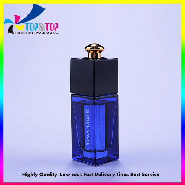 Custom 50ml 100ml Refillable Empty Glass Perfume Bottles Bulk Manufacturer