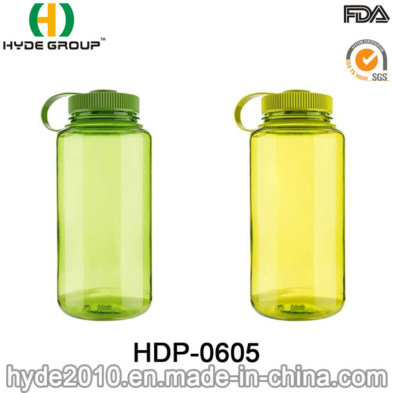Portable Water Bottle Leak Proof 900ml Tritan Plastic Water Bottle (HDP-0605)