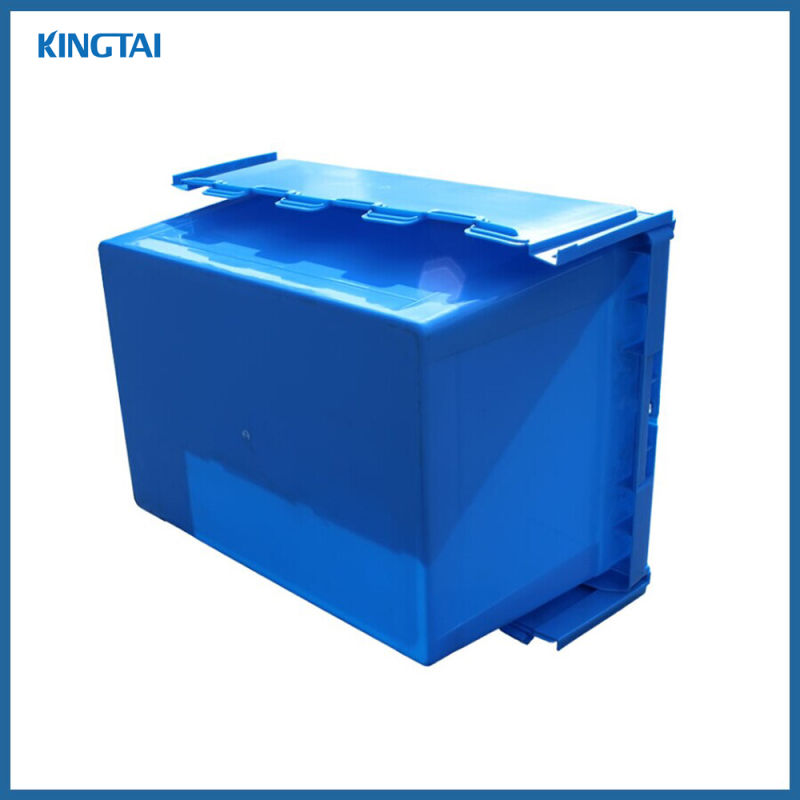 Plastic Packing Plastic Containers with Foldable Lid