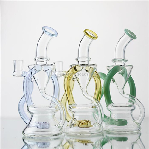 2018 Four Glass Percolater Factory Directly Wholesale Glass Water Pipes Glass Smoking Pipes Glass Tubes