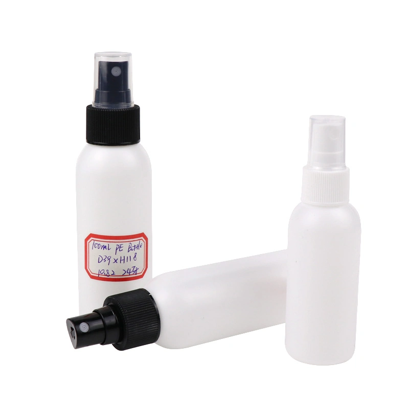 Hand Wash Bottles Pump/Empty Bottles Plastic Spray Bottles 100ml Plastic Bottle with Pump