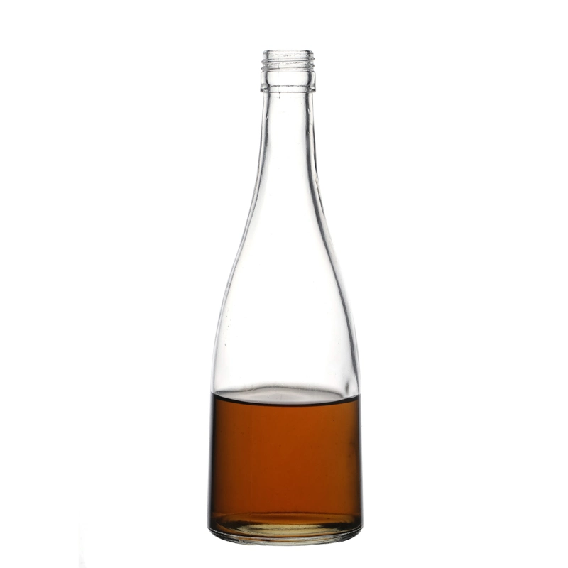 Customizable 500ml Flint Glass Bottle Wine Glass Bottle Factory Direct Sale Glass Beverage Bottle