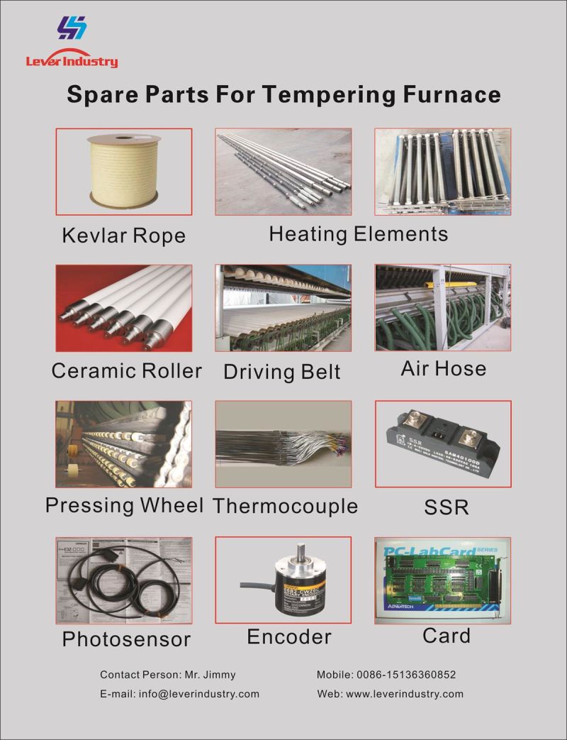 Parts for Laminated Glass Line, Parts for Laminated Glass Furnace