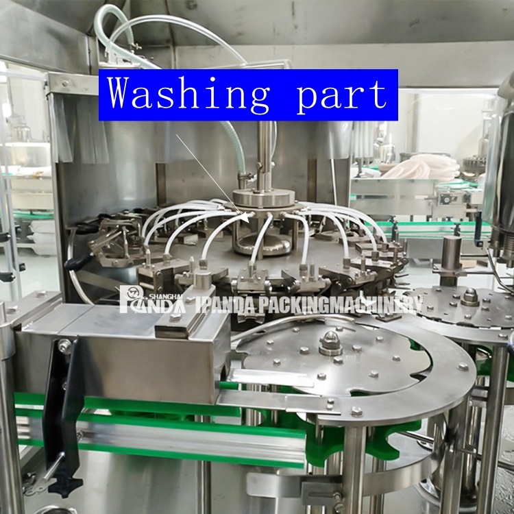 Fully Auto Fruit Juice Orange Juice Filling Machine for Glass Bottles