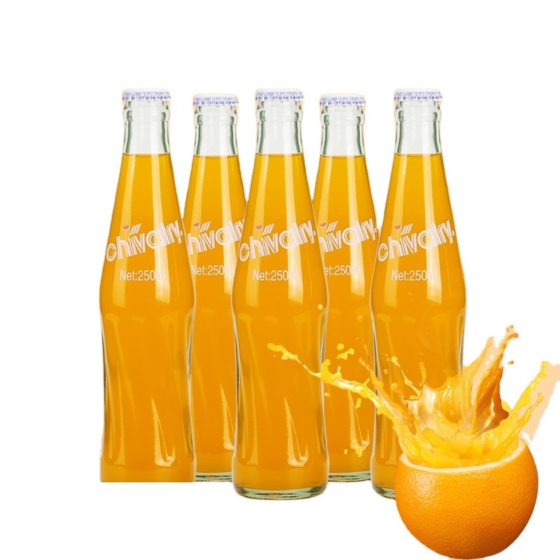 Manufacturer 1L Glass Juice Bottle with Screw Lid