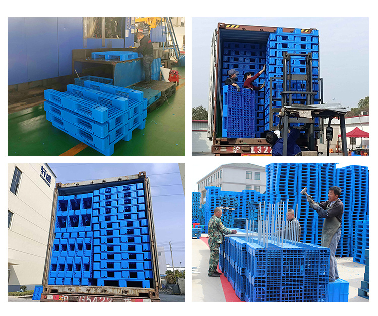 Beer/Water Bottles Plastic Pallet Double Sides Stackable Plastic Pallet