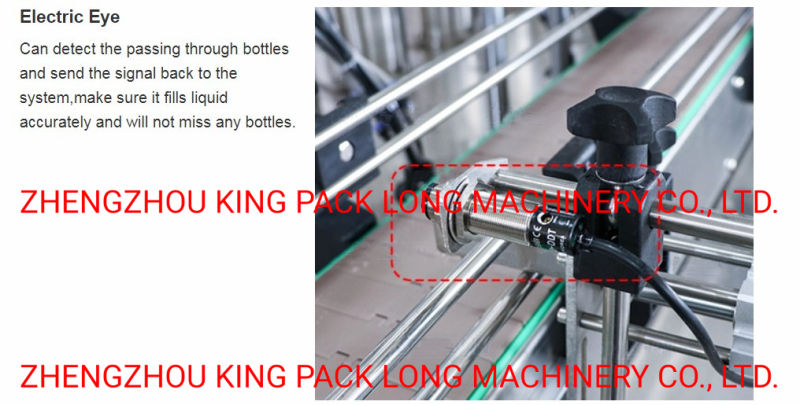 Automatic Olive Oil Bottles Filling Machine 6 Nozzles with 300L Hopper