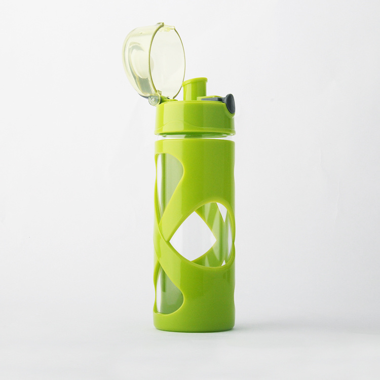 500ml Borosilicate Glass Water Bottle Glass Drink Bottle Portable