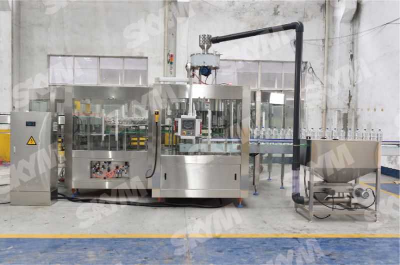 Canned Soda Drink Filling Production Line Carbonated Energy Drink Canning Machine