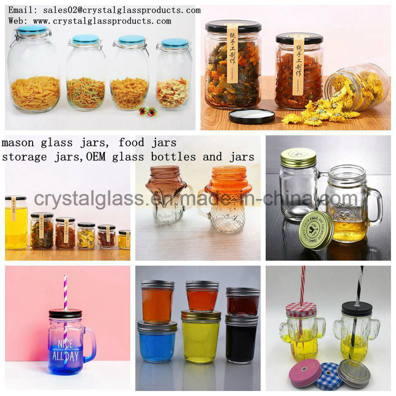 Clear Glass Mason Jar of The Direct Manufacturers