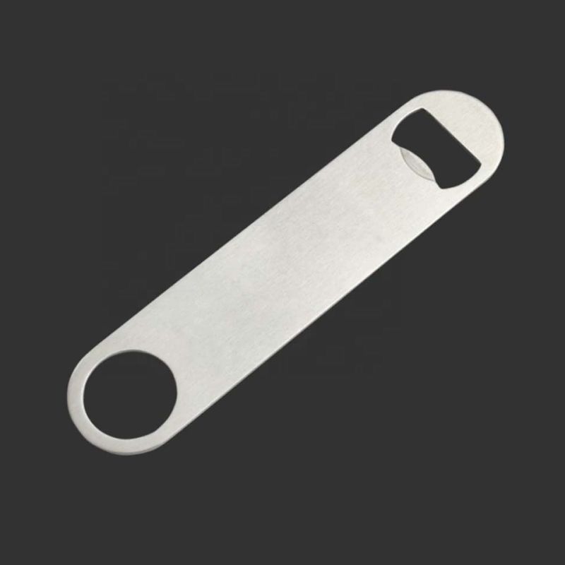 Metal Beer Bottle Opener Silver Stainless Steel Bottle Opener