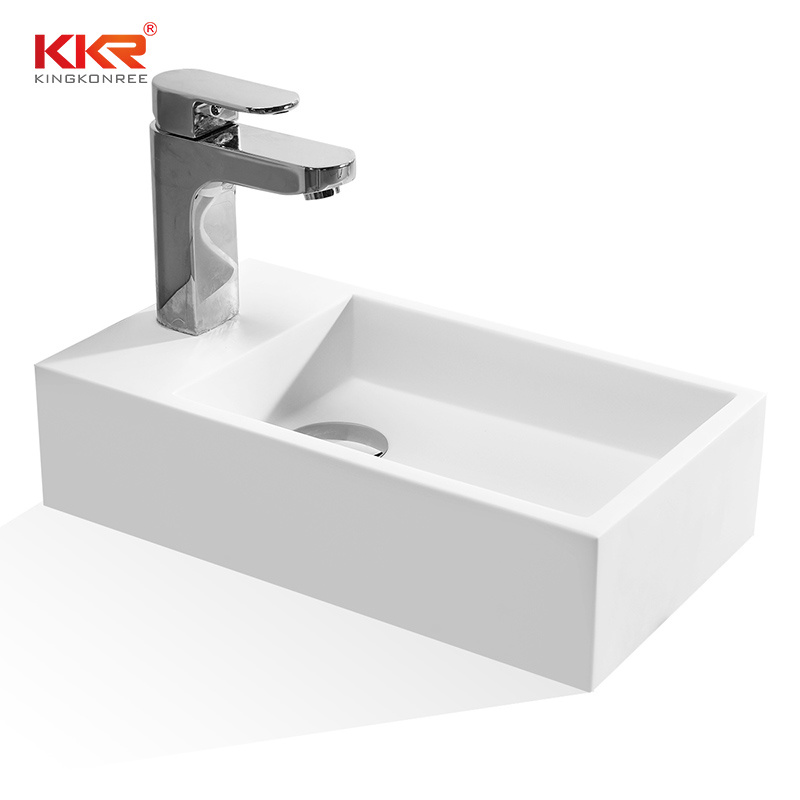 Decorative 100 Acrylic Deep Bathroom Wash Basin From Kkr