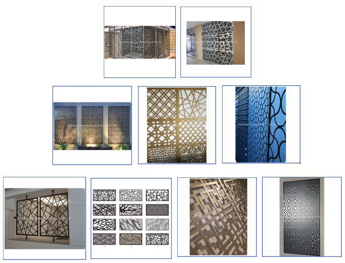 Indoor Decorative Aluminum Temporary Aluminum Decorative Partitions
