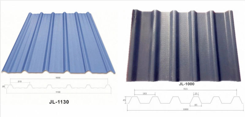 Wholesale Heat Resistant Chinese PVC Plastic Corrugated Roof Tile