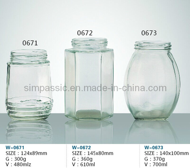 Air Tight Glass Jar with a Natural Bamboo Lid
