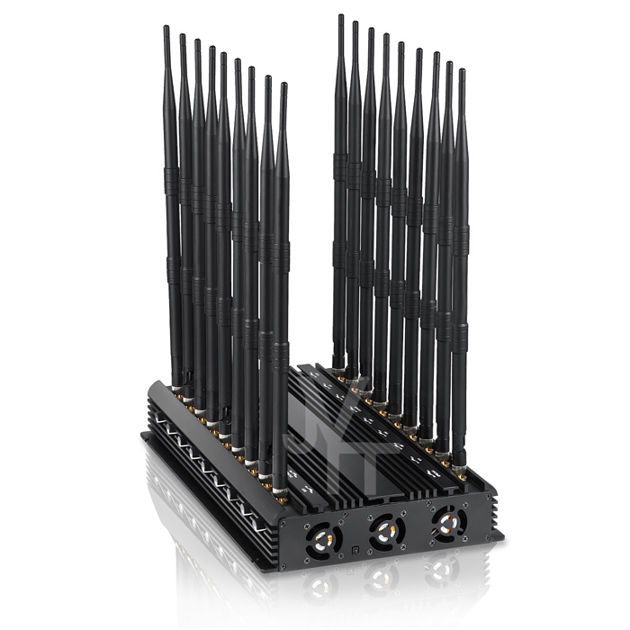 Unique Design Powerfull 18 Bands All-in-One 5g Cell Phone Jammer Blocking All Frequencies